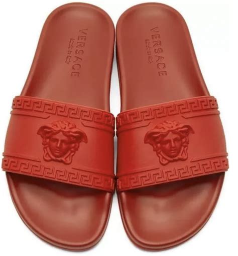 versace palazzo shoes red|Versace sandals for women.